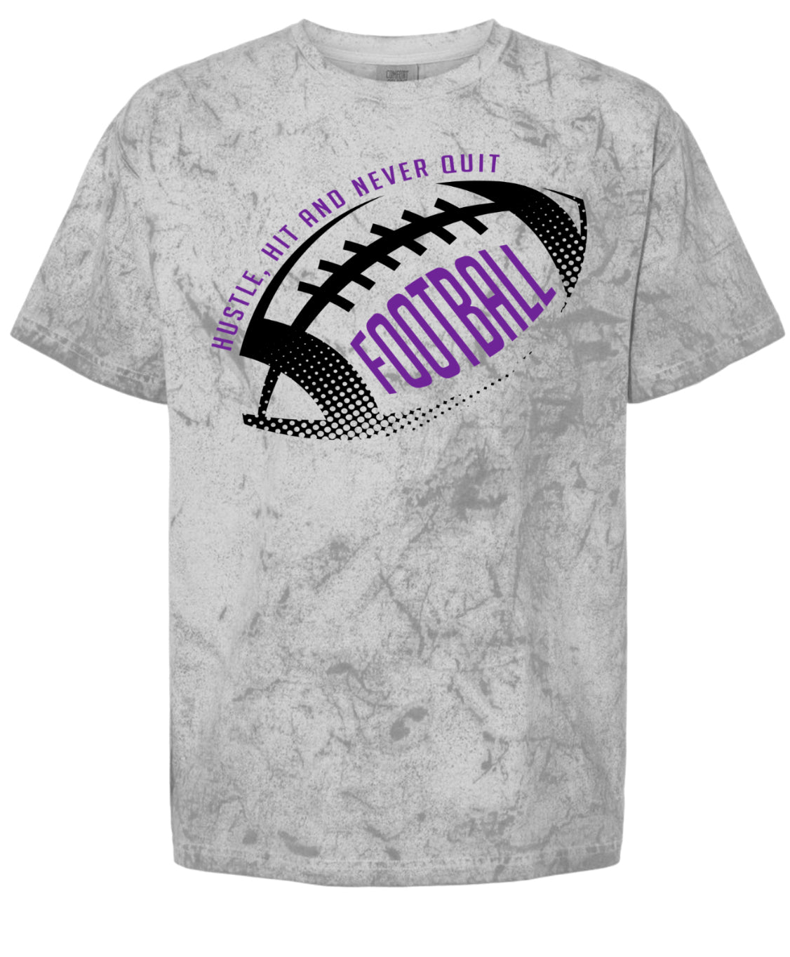 T-Shirt Smoke Hustle Hit Never Quit