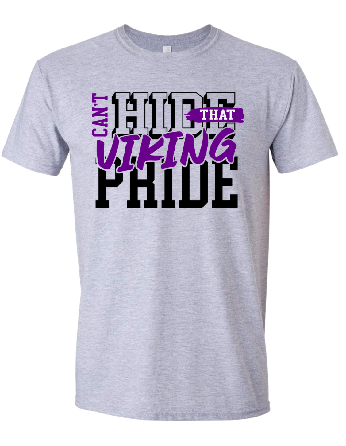 T-Shirt Sport Grey Can’t Hide Viking Pride