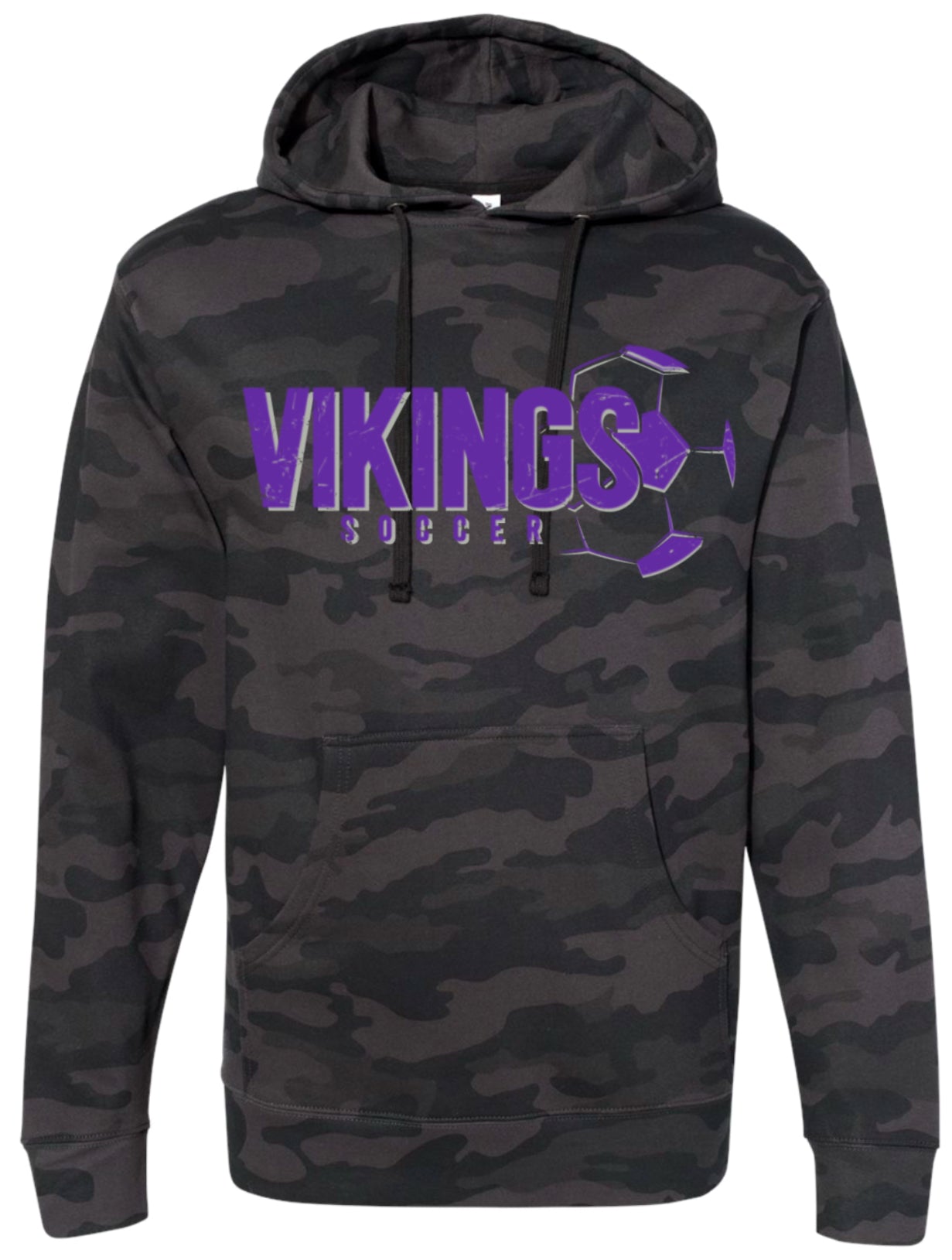 Hoodie Black Camo Viking Soccer Right 14 (1)