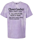 T-Shirt Purple Smoke Cheerleader Defined