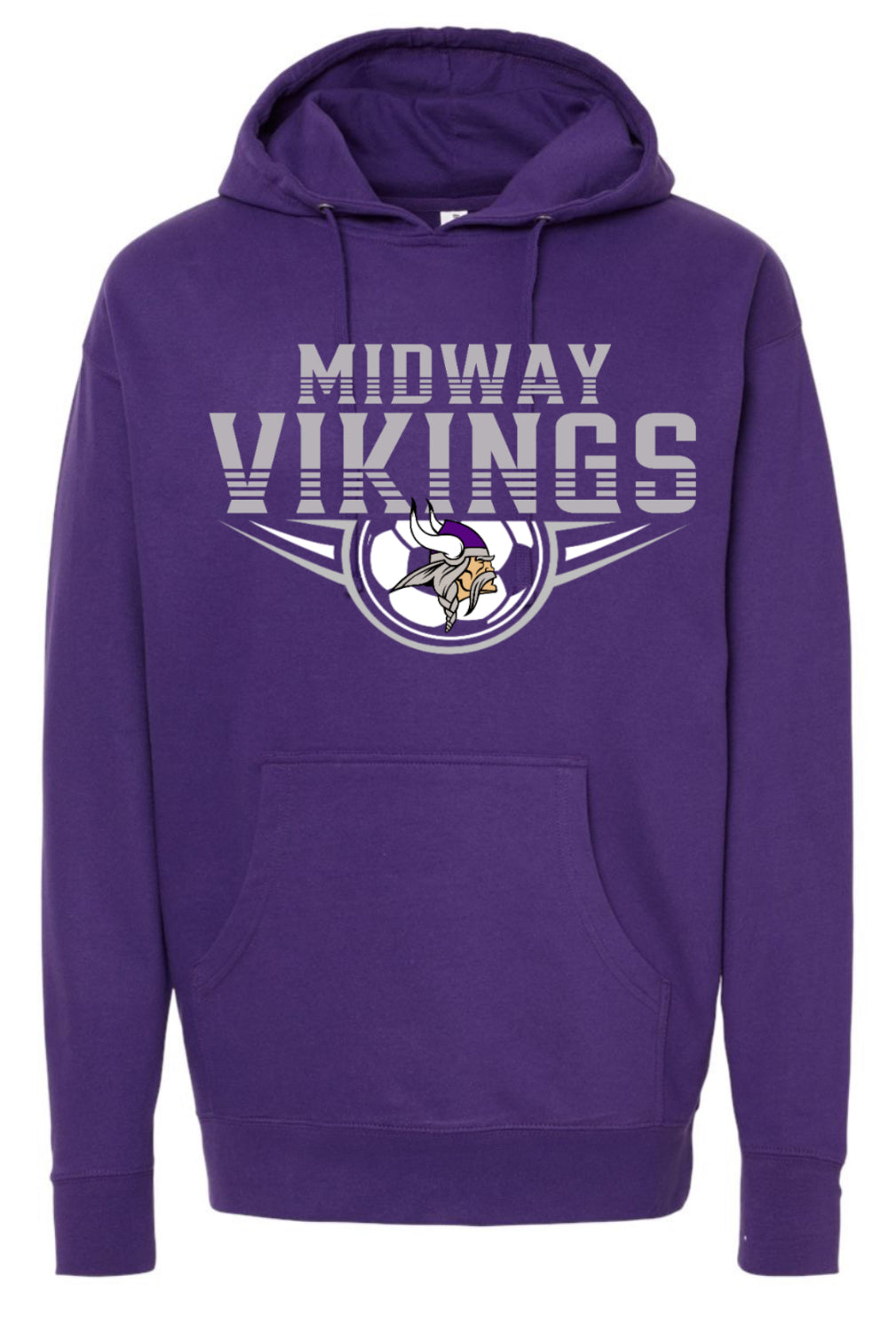 Hoodie Purple Jersey Logo 2