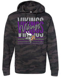Hoodie Black Camo Vintage Midway 4