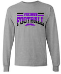 Long Sleeve Sport Grey Football Banner Arch
