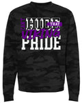 Crew Neck Black Camo Can’t Hide Viking Pride
