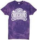 T-Shirt Purple Acid Viking Cheerleading