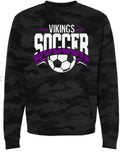 Crew Neck Black Camo Soccer Arch 6