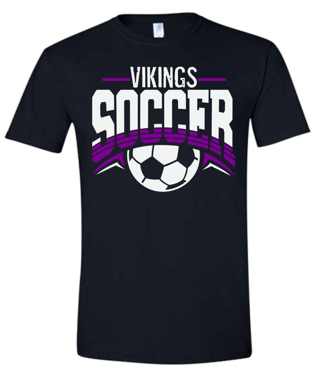 T-Shirt Black Soccer Arch 5