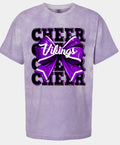 T-Shirt Purple Smoke Cheer Repeat