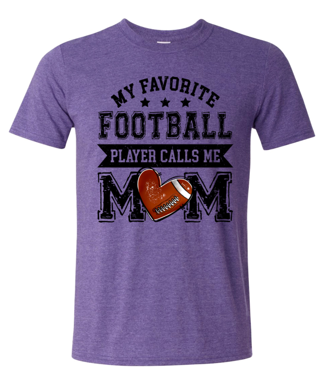 T-Shirt Heather Purple My Favorite Player