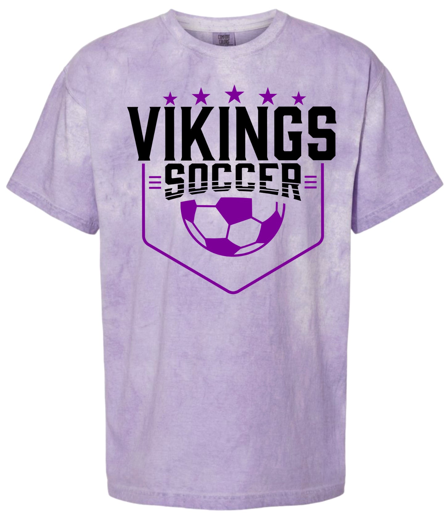 T-Shirt Purple Smoke Viking Pennant 12