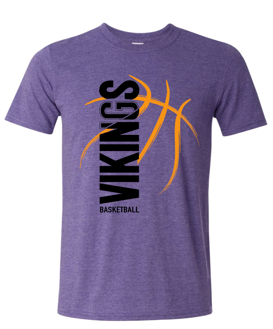 T-shirt Viking Sketch Heather Purple