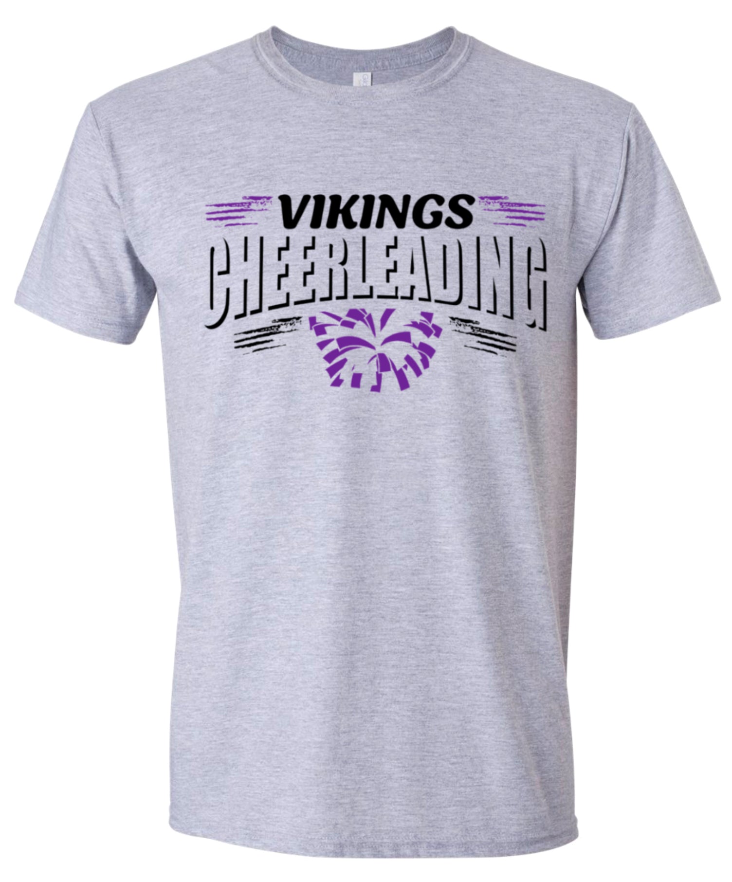 T-Shirt Sport Grey Cheer Banner