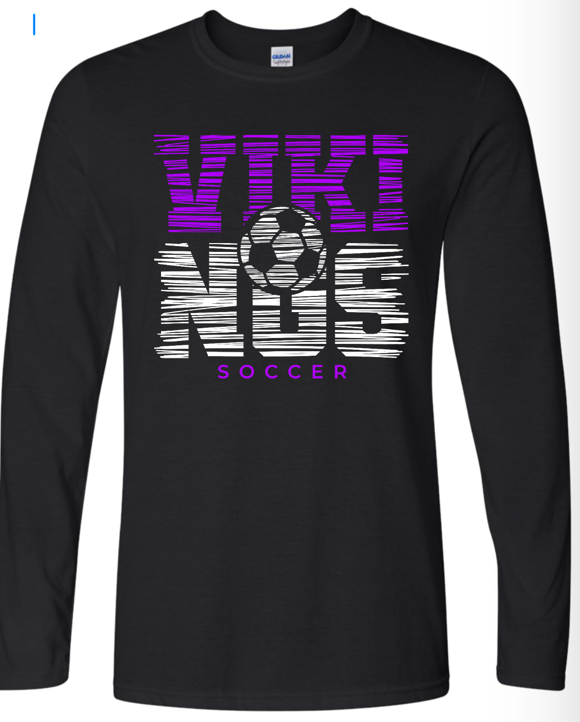 Long Sleeve Black Viking White Noise 6
