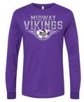 Long Sleeve Purple Jersey Logo