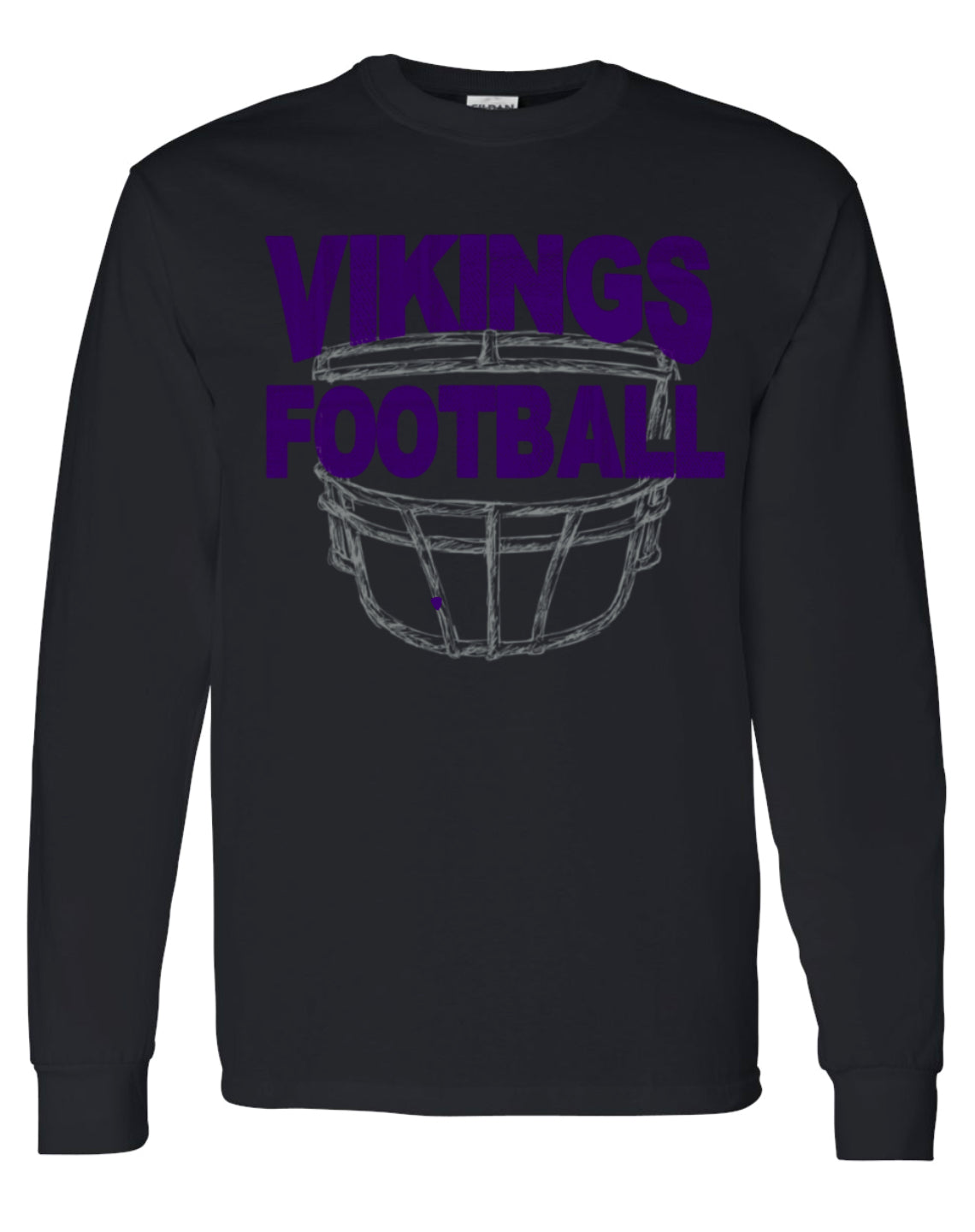 Long Sleeve Black Face Mask