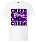 T-Shirt White Cheer Repeat