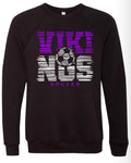 Crew Neck Black Viking White Noise 5