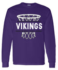 Crew Neck Viking Net Purple