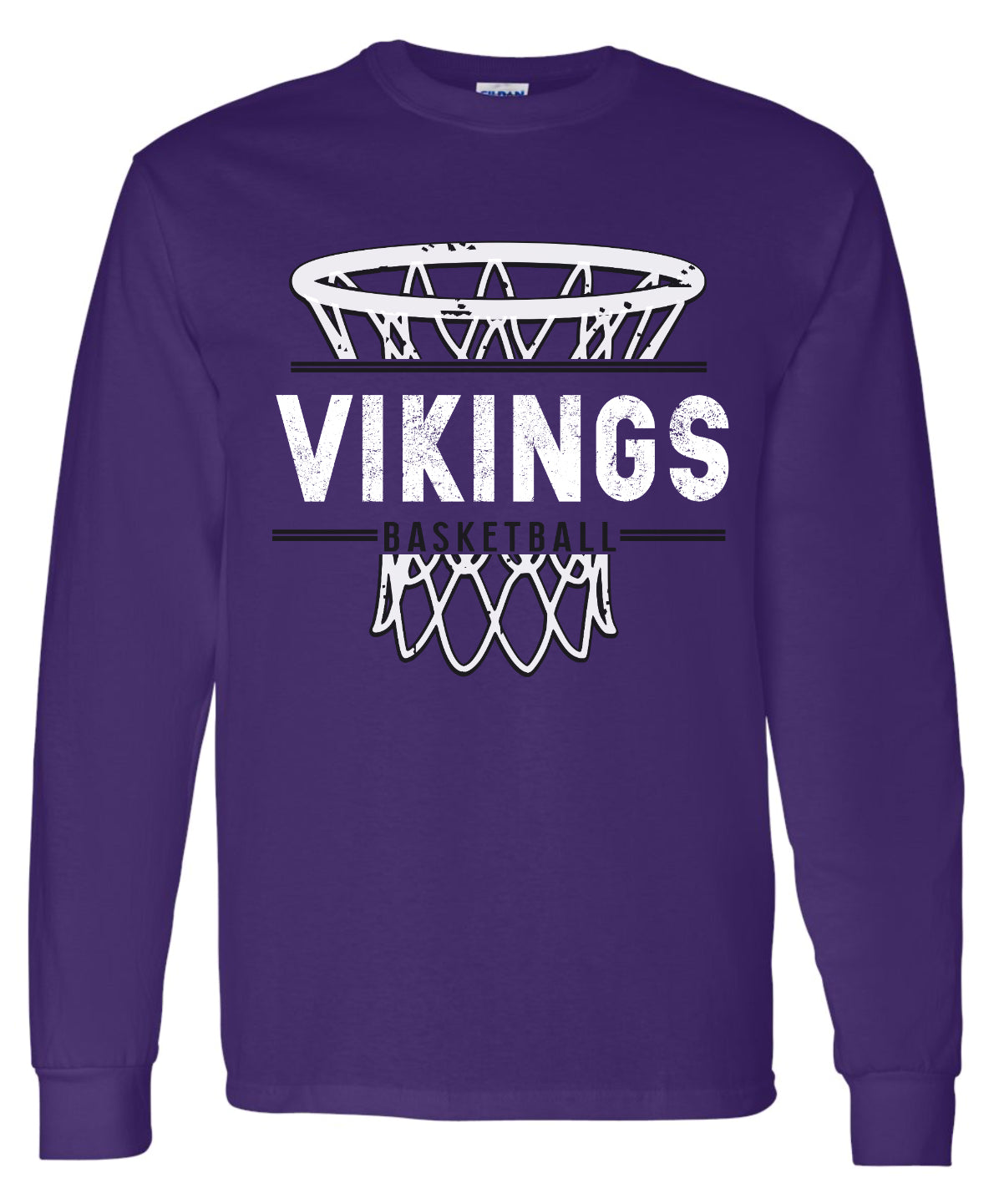 Crew Neck Viking Net Purple