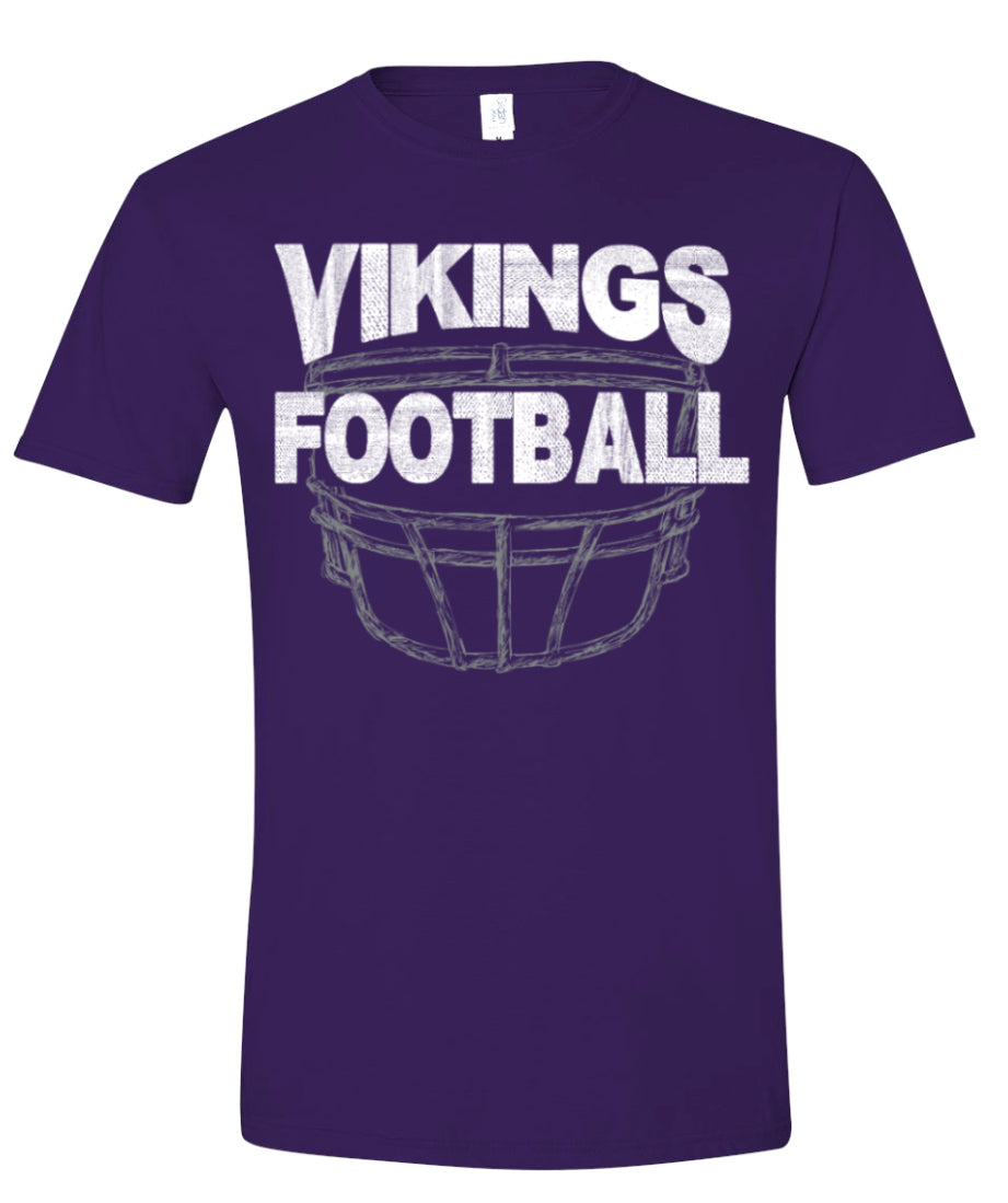 T-Shirt Purple Face Mask