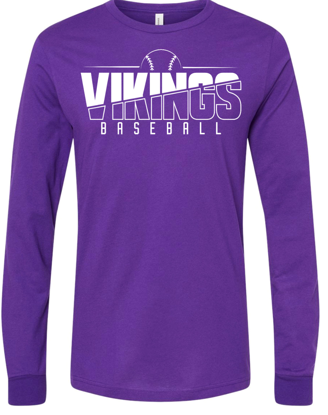 Long Sleeve Purple Viking Slide 4