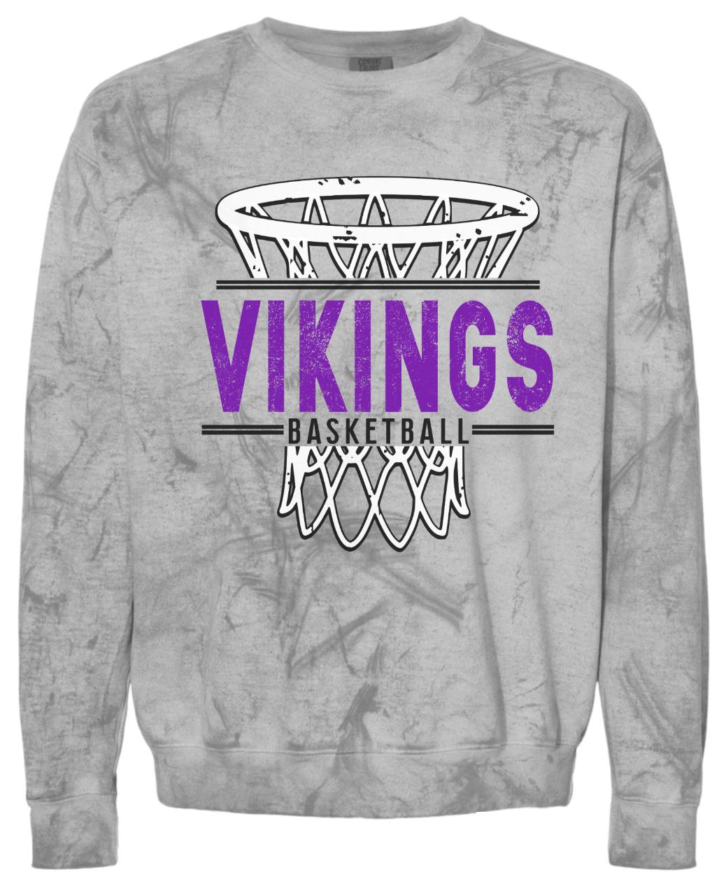 Crew Neck Viking Net Smoke