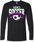 Long Sleeve Black Soccer Arch 3