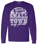 Long Sleeve Purple Small Town Big Pride