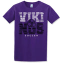 T-Shirt Purple Viking White Noise 15