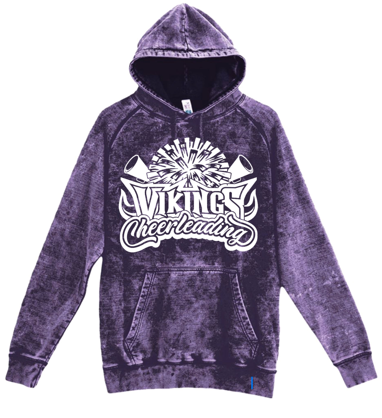 Hoodie Purple Acid Viking Cheerleading