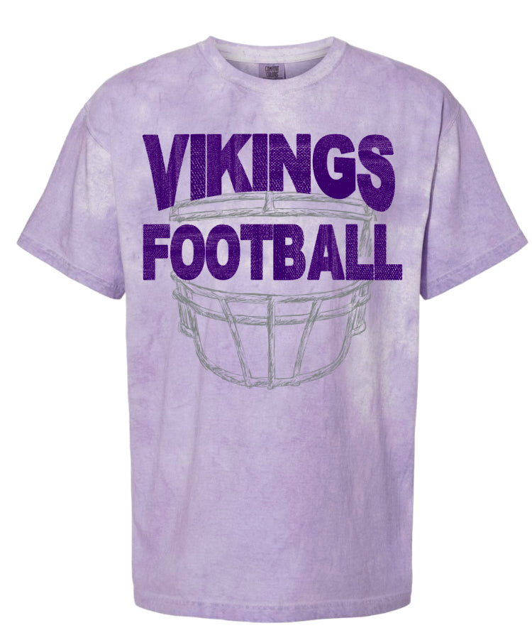T-Shirt Purple Smoke Face Mask