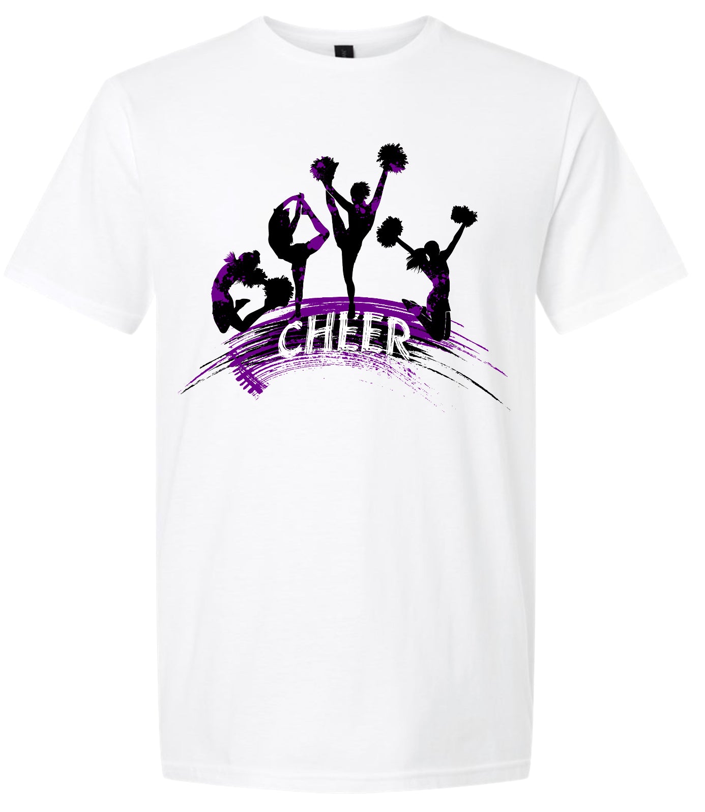 T-Shirt White Cheer Splash