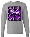 Long Sleeve Sport Grey Cheer Repeat