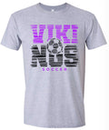 T-Shirt Grey Viking White Noise 11