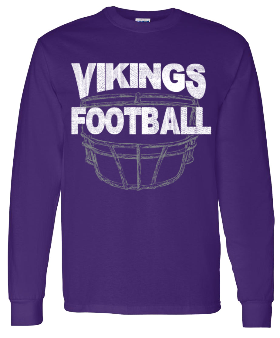 Long Sleeve Purple Face Mask