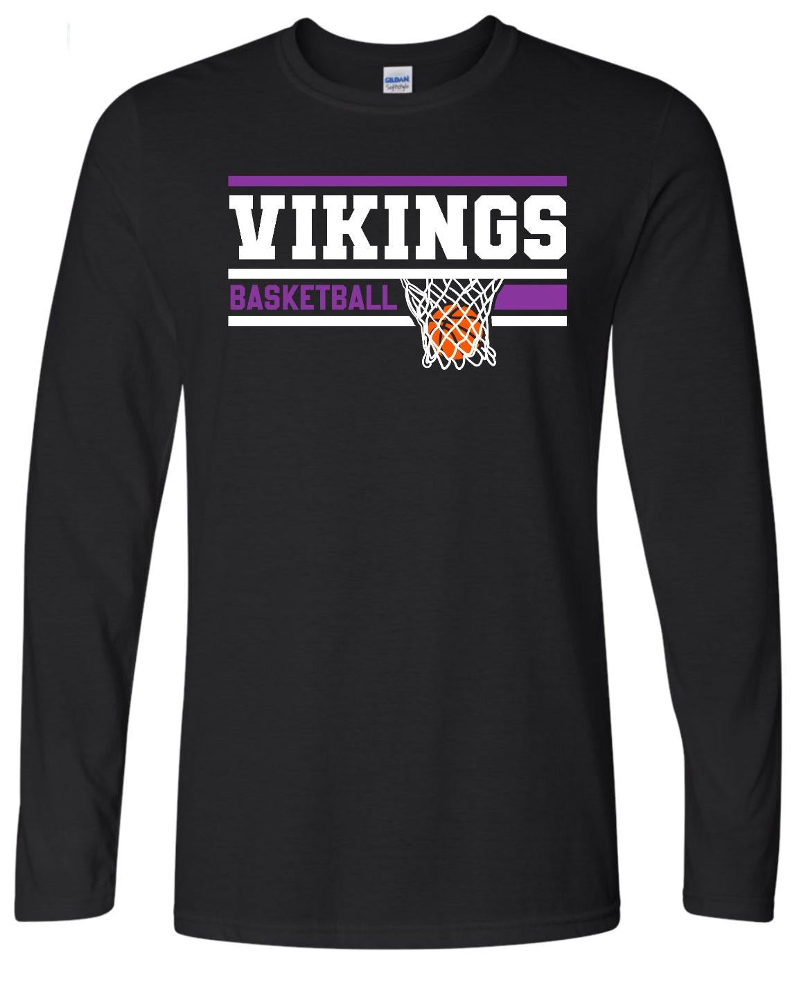Long Sleeve BBall Stack Hoop 15