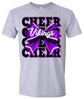 T-Shirt Sport Grey Cheer Repeat