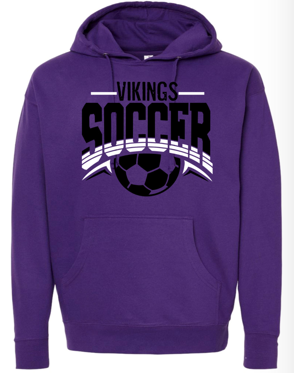 Hoodie Purple Soccer Arch 14