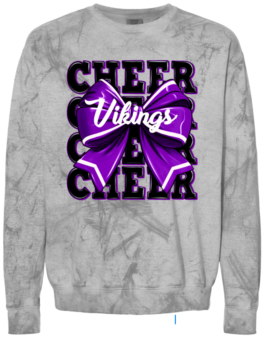 Crew Neck Smoke Cheer Repeat