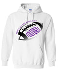 Hoodie White Hustle Hit Never Quit