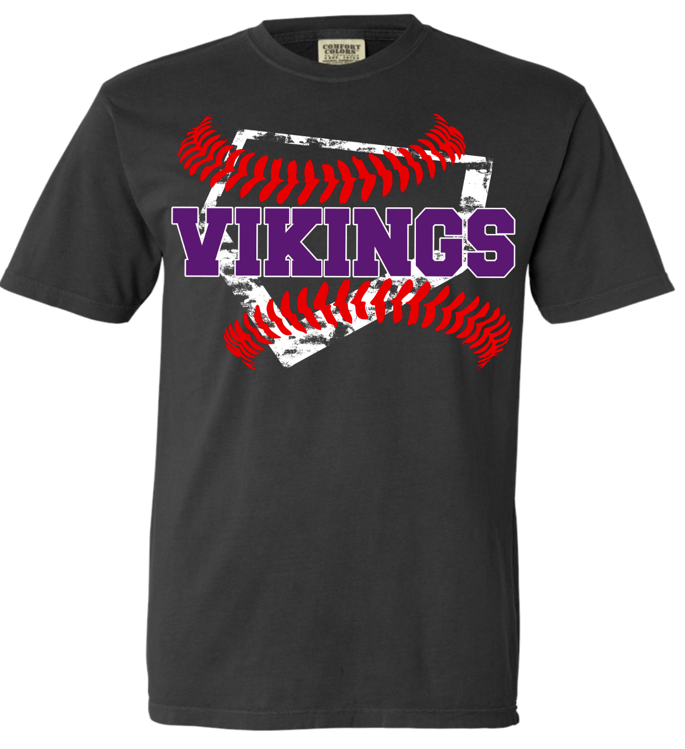 T-Shirt Graphite Viking Base Stitch 10