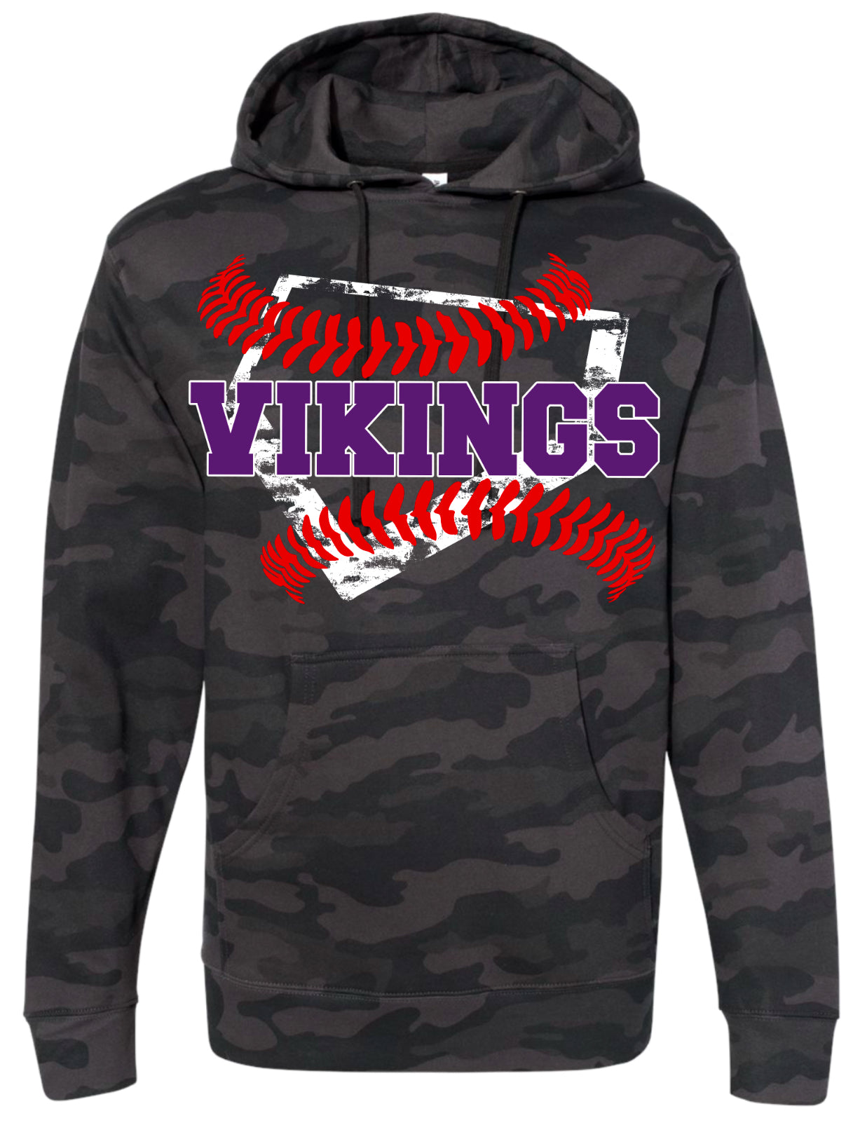 Hoodie Camo Viking Base Stitch 11