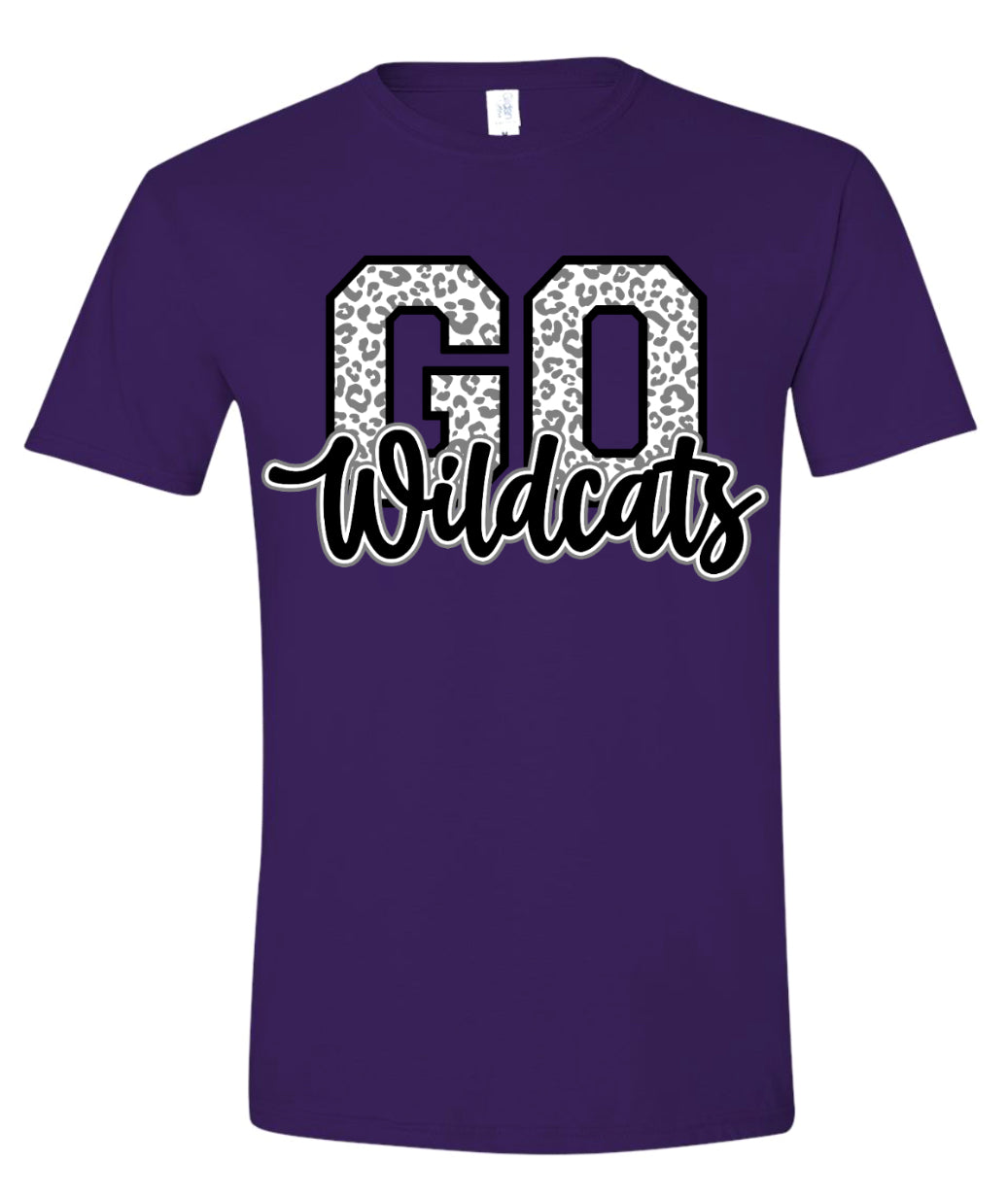 T-Shirt Purple Wildcats Go Cats