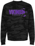 Crew Neck Black Camo Viking Soccer Right 16