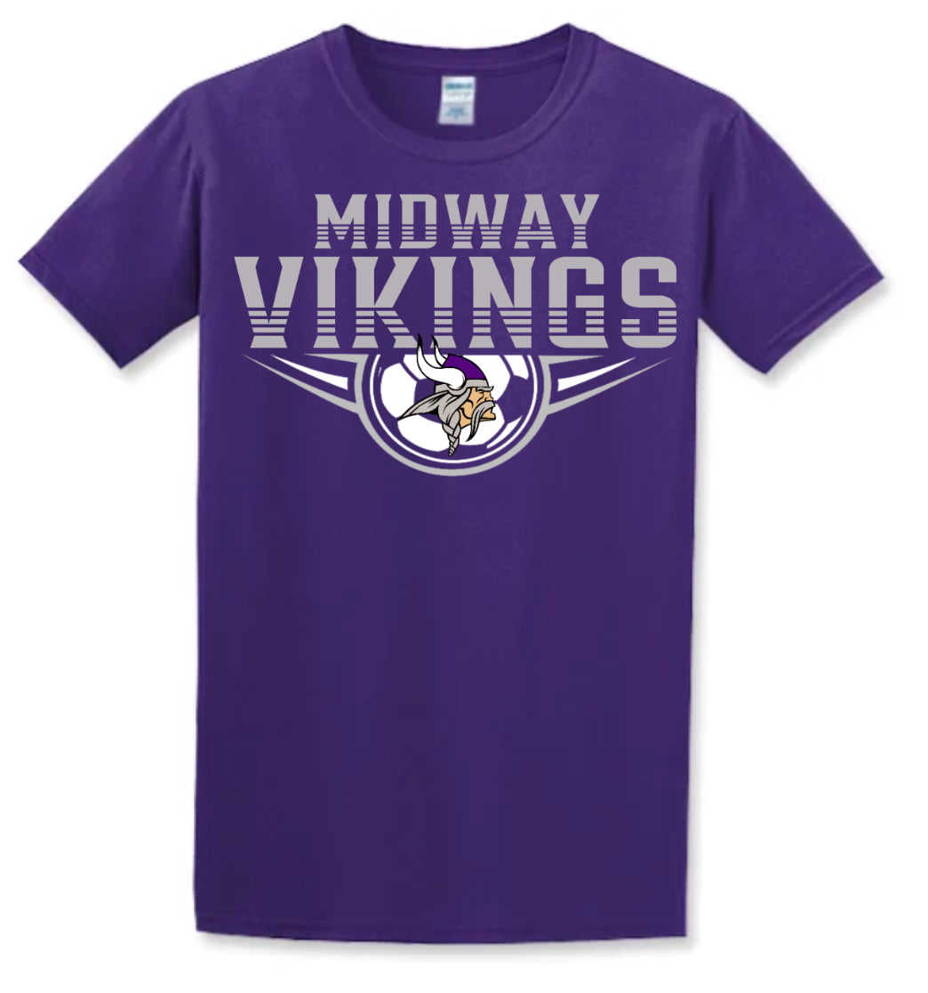 T-Shirt Purple Jersey Logo 3