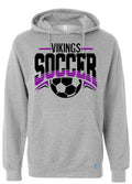 Hoodie Grey Soccer Arch 11