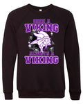Crew Neck Black Once a Viking 5