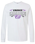 Long Sleeve White Cheer Banner