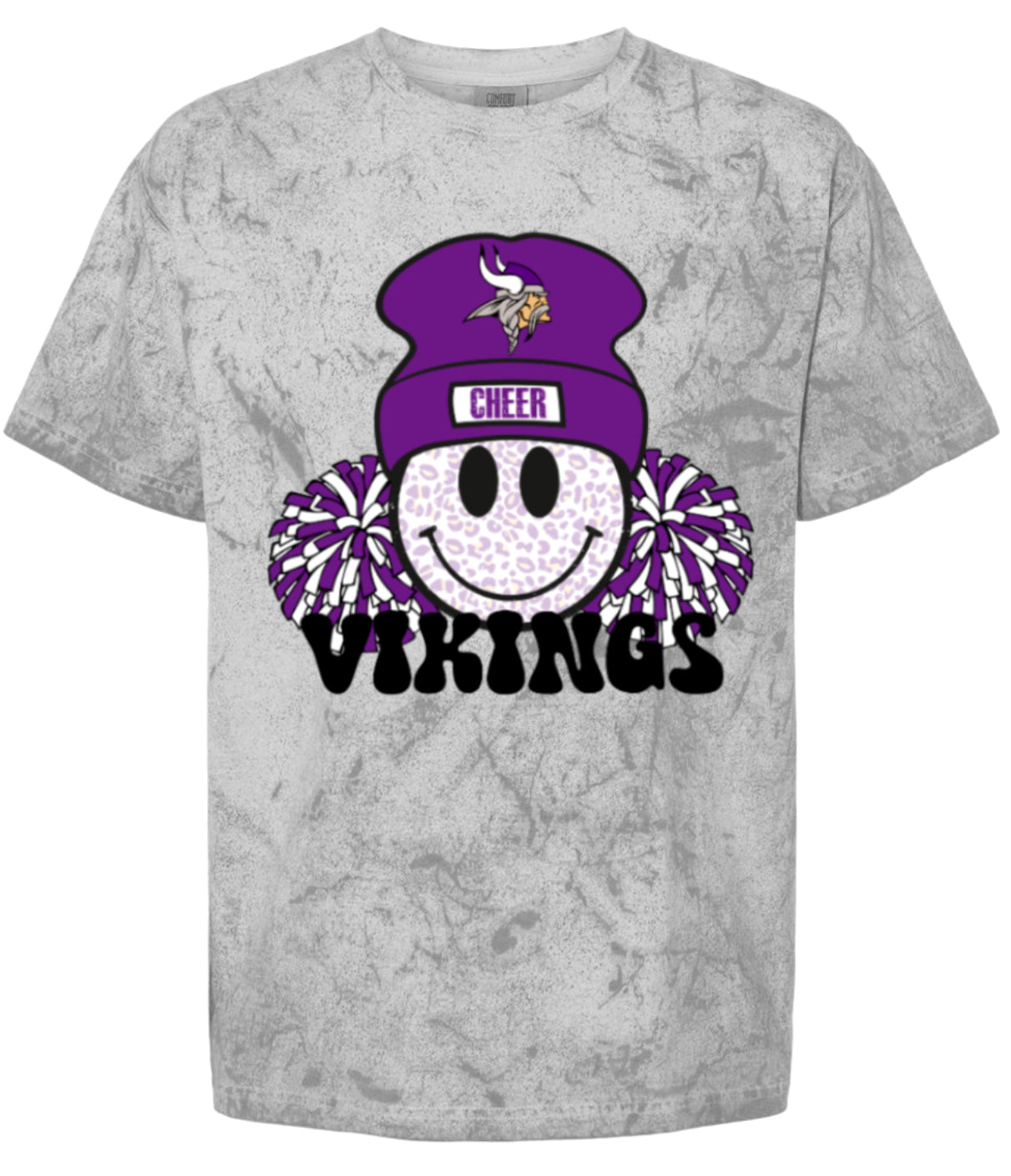 T-Shirt Smoke Smiley Cheer