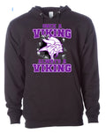 Hoodie Charcoal Heather Once a Viking 8